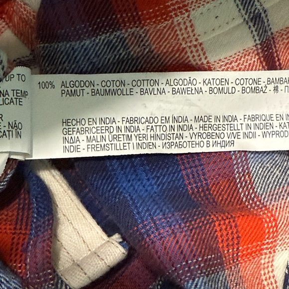 Zara Young Multicolor Plaid Shirt Size Small - Picture 4 of 7